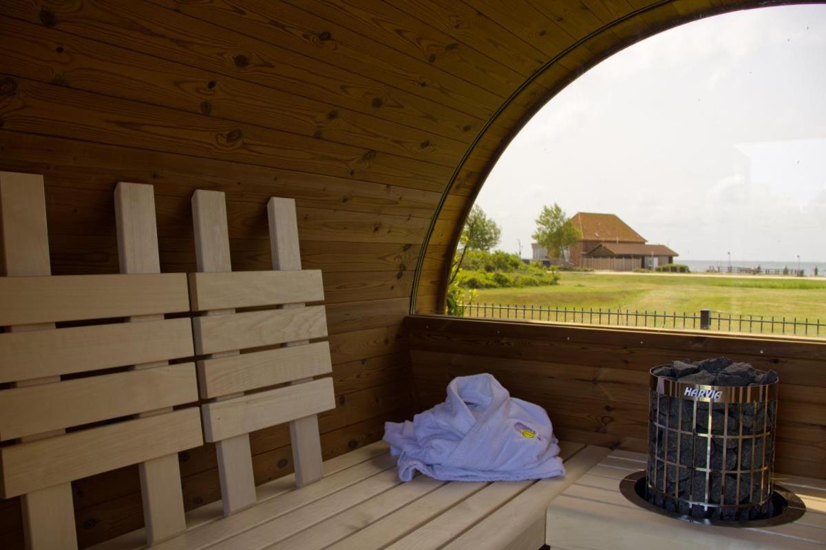 Inselblume 82 - Bungalow Am Suedstrand Mit Meerblick Burgtiefe auf Fehmarn Экстерьер фото